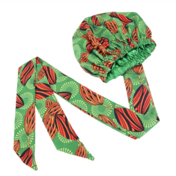 Satin-lined Wrap bonnets - Picture 6 of 16